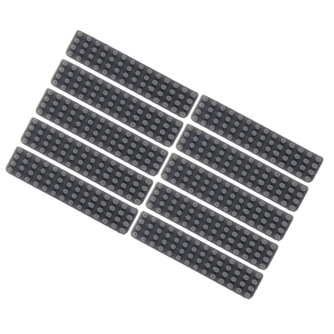 10 STKS Nozzle Siliconen Borstel 28x5.6mm 3D Printer Nozzle Siliconen Reinigingsborstel voor Bambu Lab A1 black