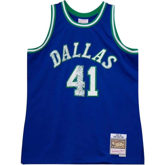 NBA-shirt Dallas Mavericks Dirk Nowitzki 1998/99