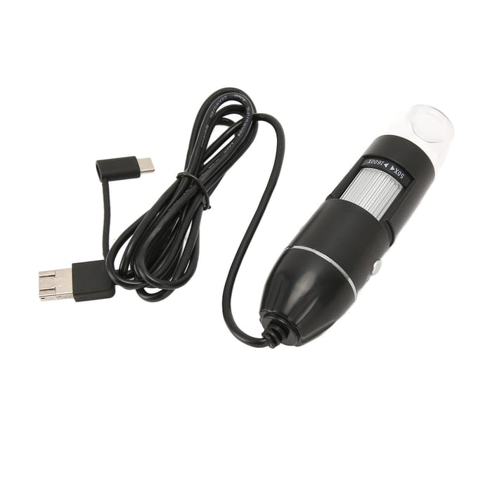 Digitale Microscoop USB Type C Micro USB 3 in 1 50X tot 1600X Vergroting 8 LED Vergrootglas Camera