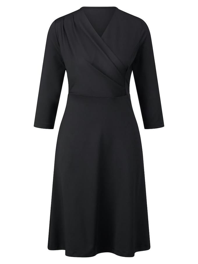 Jersey jurk Van St. Emile zwart