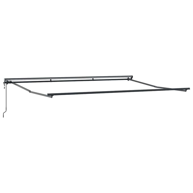 vidaXL - Electric - Awning - Frame - 4,5 - x - 3 - m - Antraciet