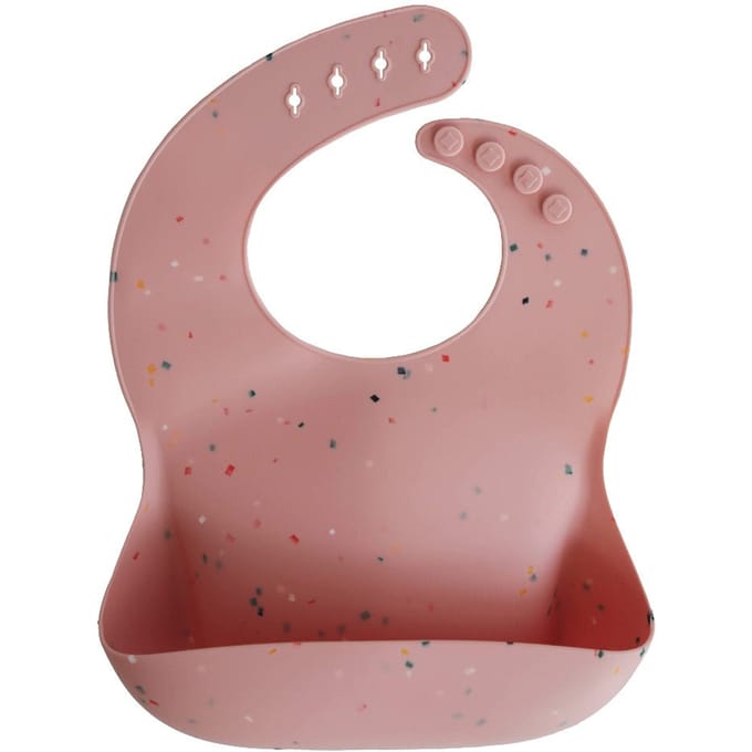 Mushie silicone slab Roze Confetti
