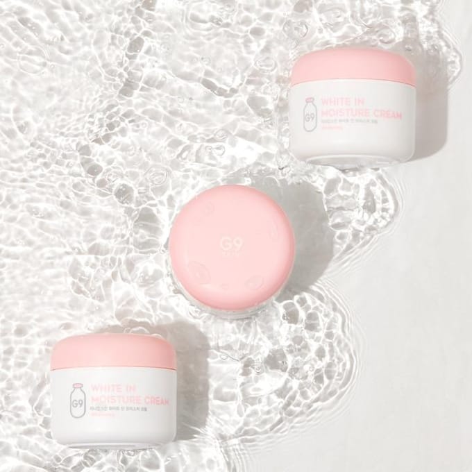 [G9SKIN] Crème White In Moisture 100ml pink