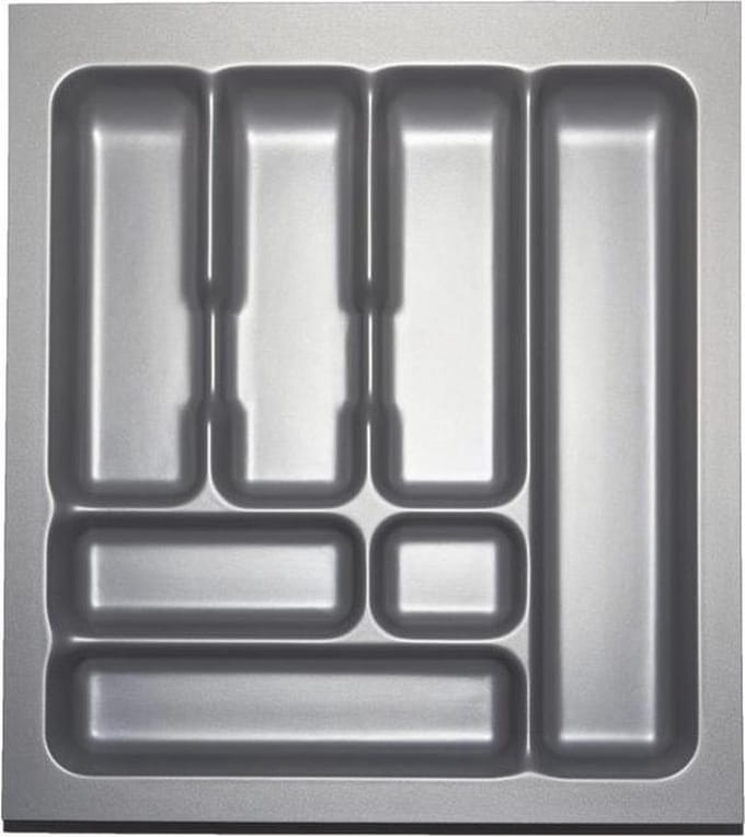Culinorm Storex Bestekbak – 44x49 cm – Grijs – Inkortbaar – 7 vakken