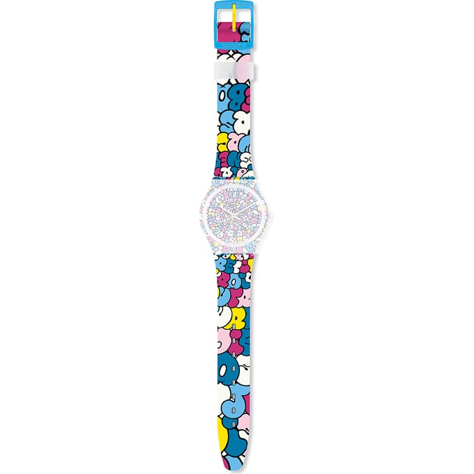 Swatch Plastic - Originals Medium (34mm) /Access/Solar/Musicall/Stop - G/SK/SL/SR/SS/SO28 AGE232 GE232 Love Song Horlogeband