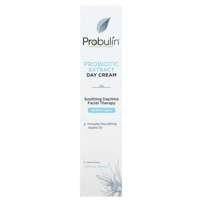 Probulin, Probiotic Extract Day Cream, 1.69 fl oz (50 ml) white