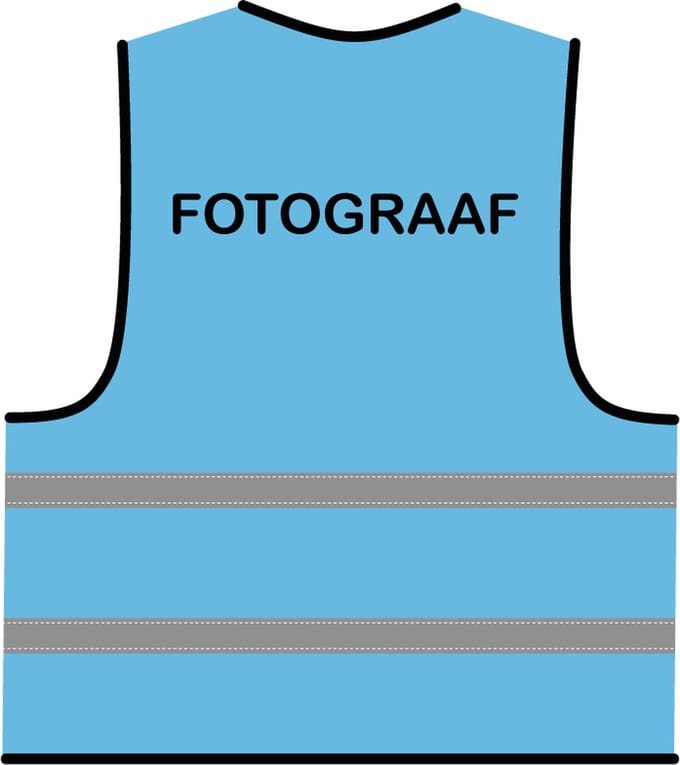 Fotograaf hesje lichtblauw