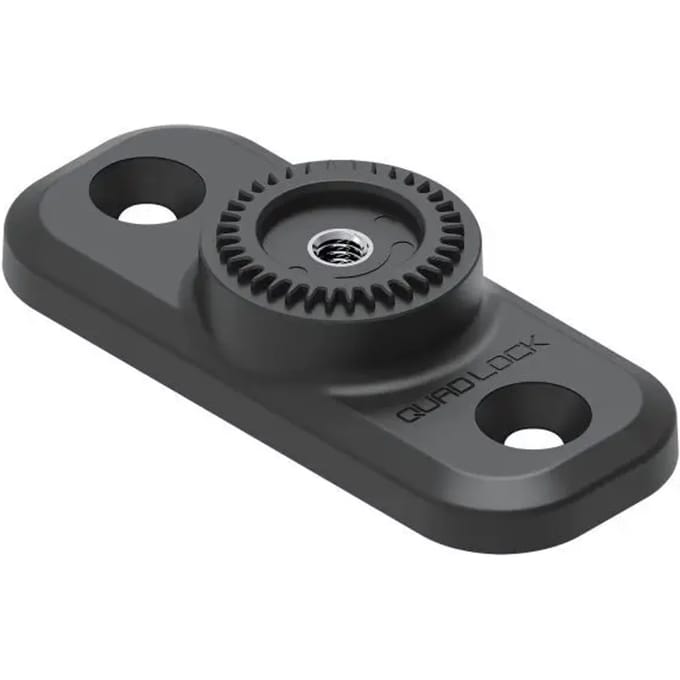Smartphonehouder - platte rechthoek - 2 gaten Quad Lock 360 Base
