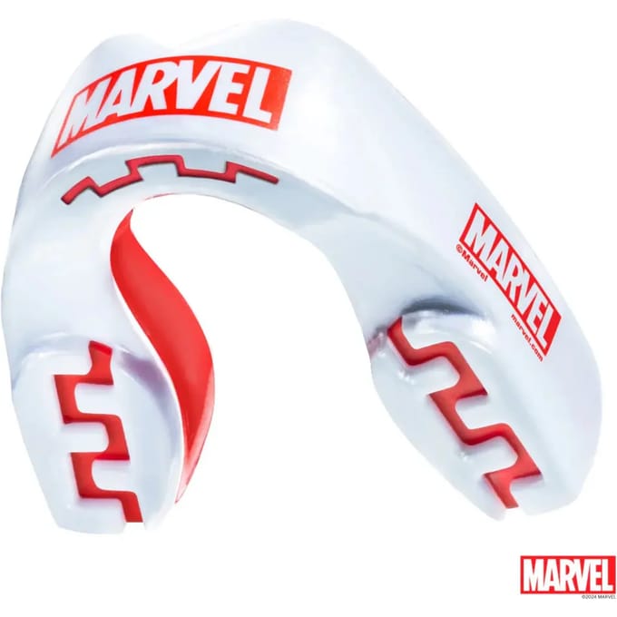 Kindergebitsbeschermer Safejawz Marvel Logo
