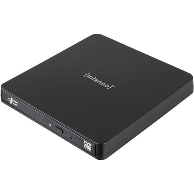 Intenso EOD 400D Slim Externe CD/DVD Brander - USB 3.2 - CD - DVD - Inclusief Ashampoo Burning Studio
