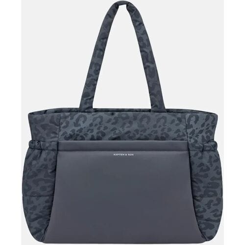 Kapten & Son Hellvi shopper dark grey leo