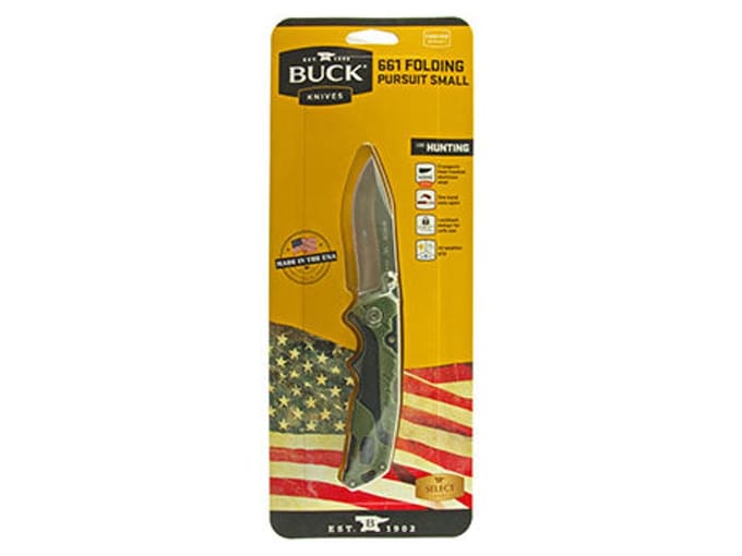 Buck zakmes Folding Pursuit Small Clampack