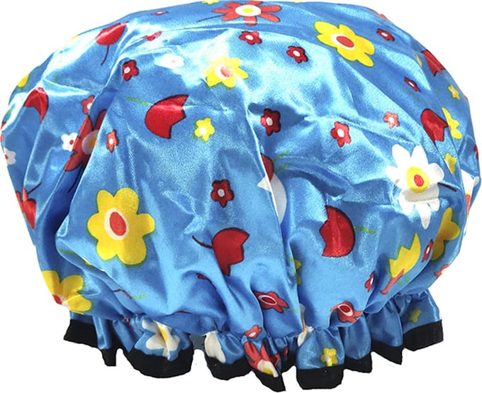 Vagabond Traditionele Engelse Douchemuts - Blue Daisy