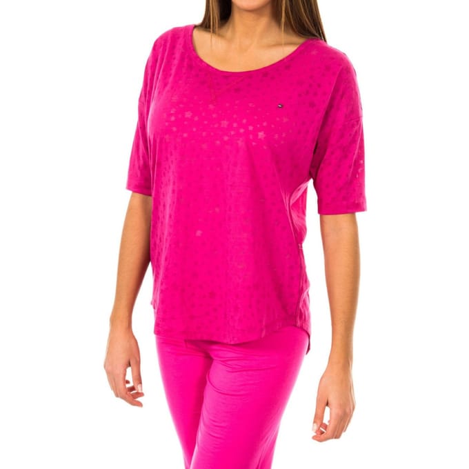 Dames-T-shirt met 3/4-mouwen en boothals 1487903527