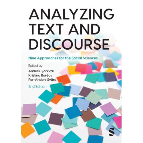 Analyzing Text And Discourse - Anders Björkvall