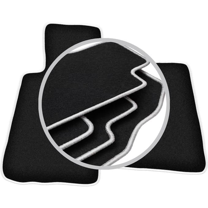CARLUX-SILVER automatten voor: Smart Roadster roadster (2002-2005)