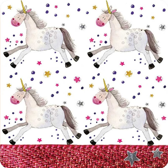 Alex Clark Onderzetters UNICORNS ~ EENHOORNS