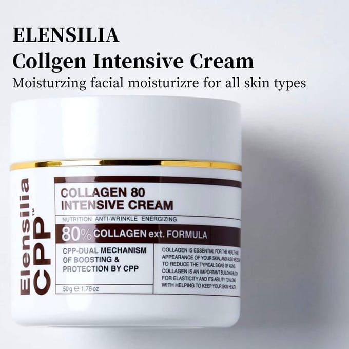 ELENSILIA CPP Collageen 80 Intensieve Crème 50g 1 PCS white