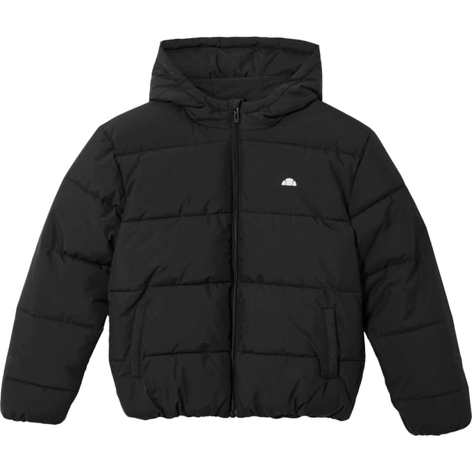 Ellesse Kinderen Mite Gewatteerde Jas (Zwart)