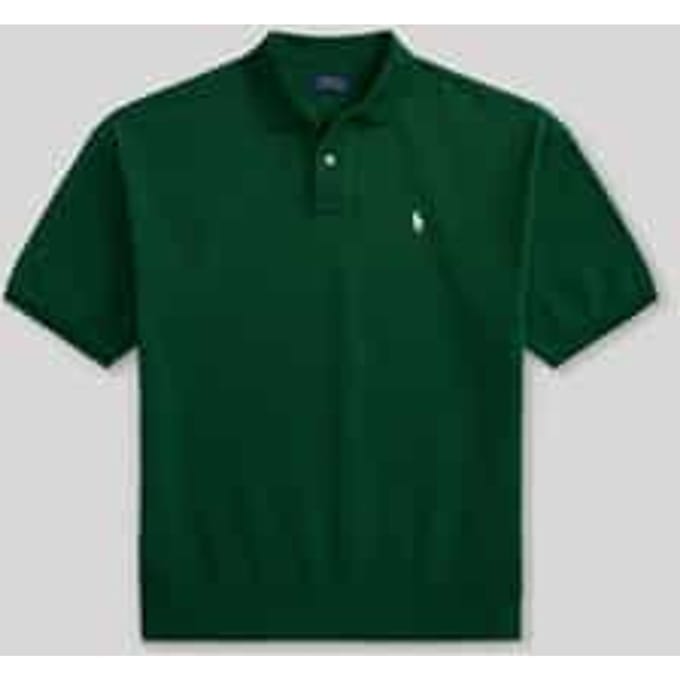 poloshirt in loose fit van puur katoen