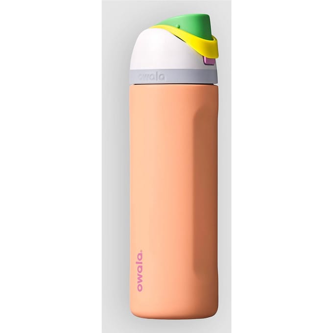 Owala FreeSip Geïsoleerde Drinkfles 710 ml (Maat - 710 ml, Kleur - Peachy Keen)