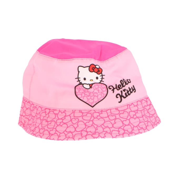Hello Kitty Vissershoedje - Roze Hoed voor Kinderen - Roze