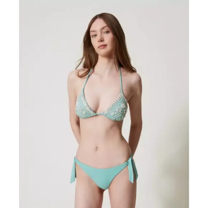 Twinset bikini triangolo + tanga Groen FR 85B (EU 70B)