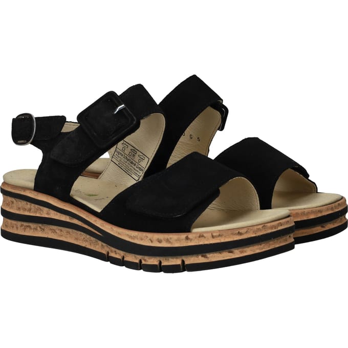Waldlaufer Arlene Sandalen - Dames - Zwart - Maat:39