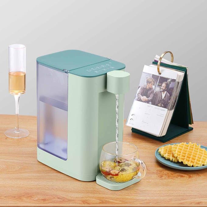 Aanrecht Waterdispenser 3L Snel Verwarmend 5 Temperatuurstanden Touch Bediening Tafel Drinkmachine