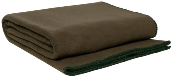 WOOOL Plaid - Fleece LUX (Sage) - 145×200cm