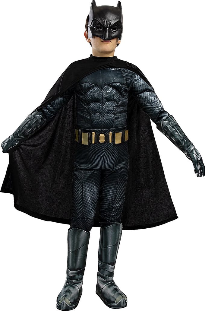 Funidelia | Deluxe Batman kostuum - Justice League - Maat: 101 - 104 cm