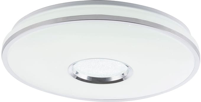 Globo - plafonniere - Rena - wit - metaal - Ø 49cm - LED - 48382-60