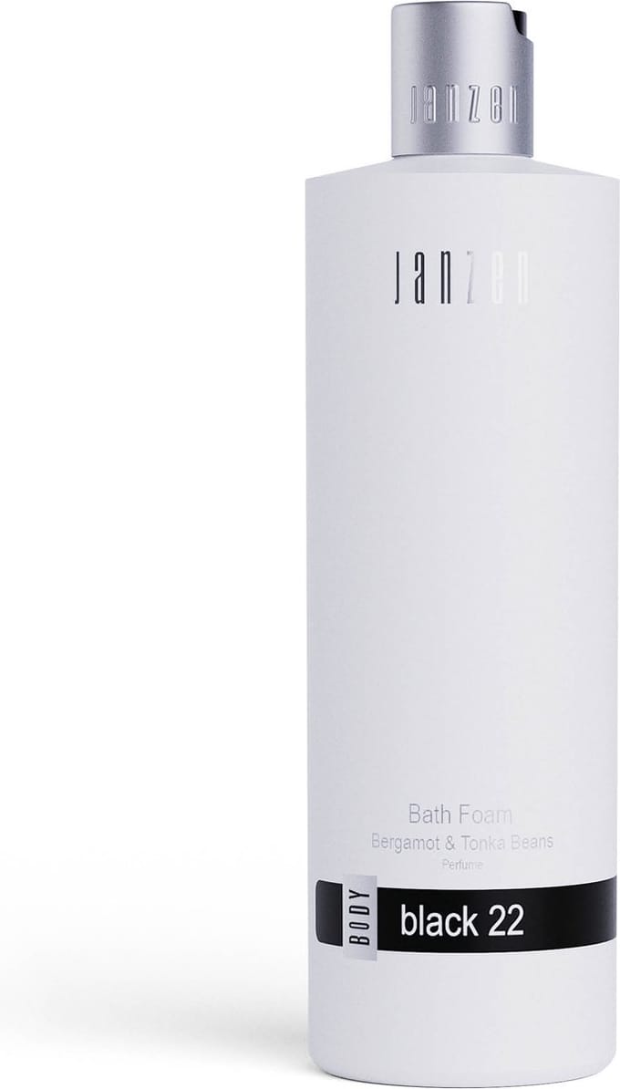 Janzen Black 22 Bath Foam Mousse Bergamot & Tonkabeans