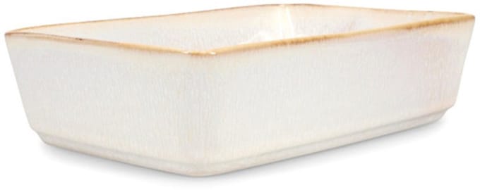 S&P Ovenschaal 20x13,5xH5,5cm wit Artisan
