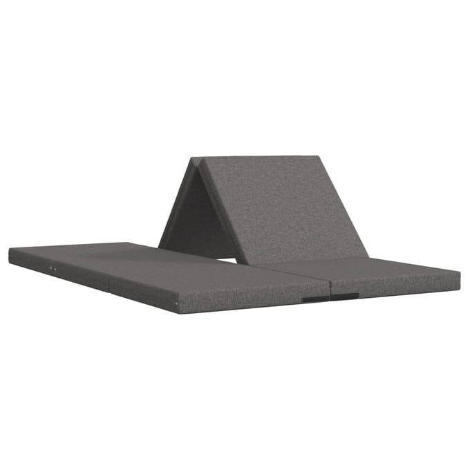 vidaXL - Vouwbare - Sofa - Bed - 70 - x - 67 - x - 48 - cm - Lichtgrijs