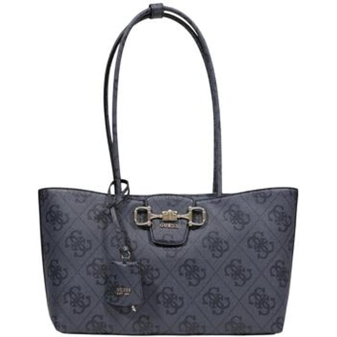 Guess Janie Logo - Shopper (coal logo)