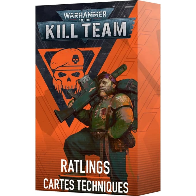 Beeldje Games Workshop Warhammer 40k - Kill Team Datacards Ratlings (Fr) (2024)