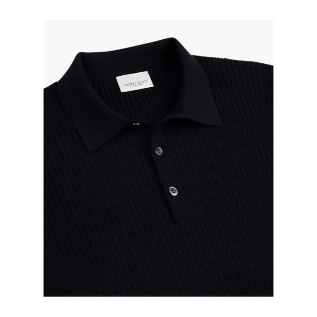 Profuomo Ppxd10011 Polos Donkerblauw Ppxd10011
