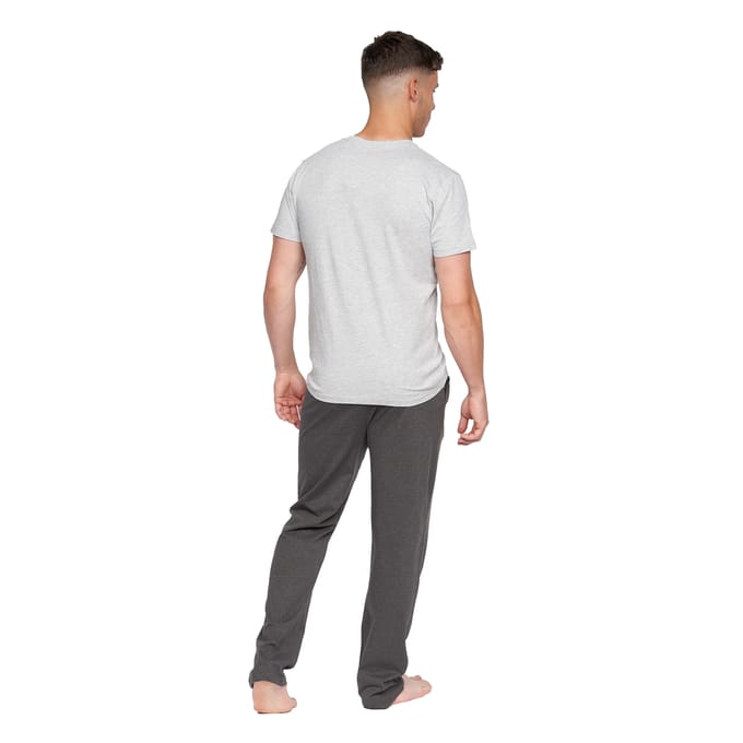 Duck and Cover Heren Radovan Pyjama Set (Grijze Mergel)