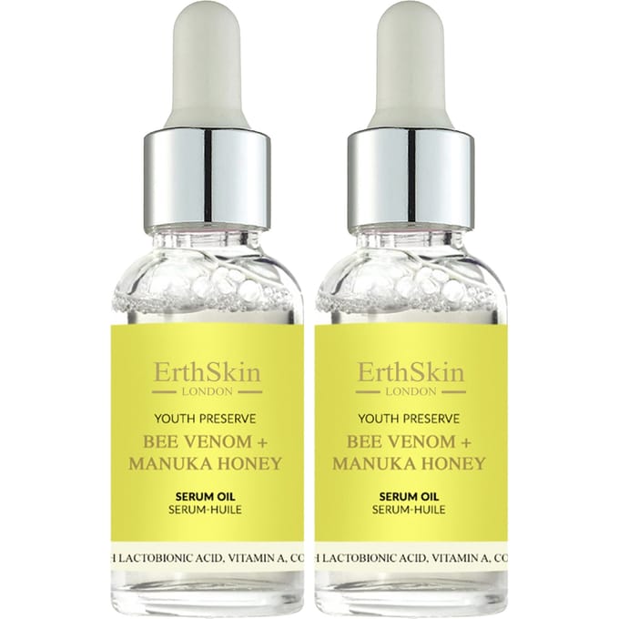 ErthSkin London 2x Bijengif + Manuka Honing Serumolie 1