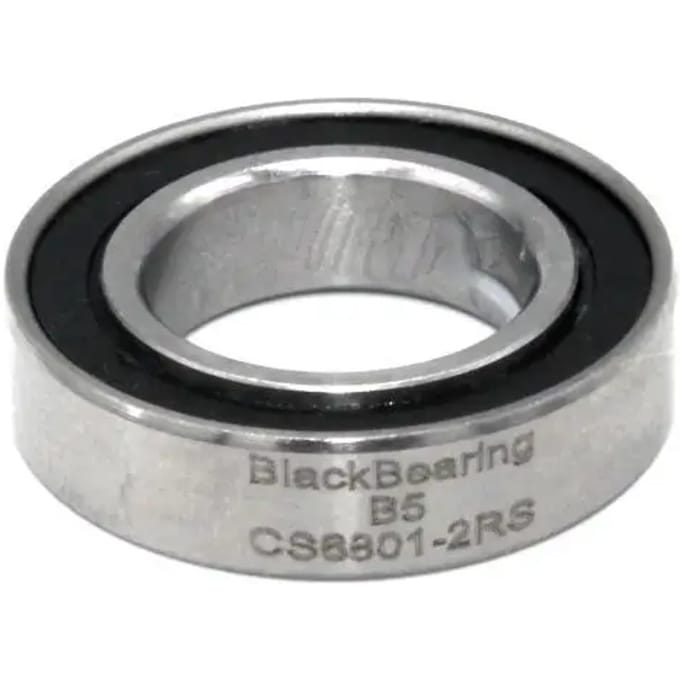 Keramisch lager Black Bearing 6801-2RS - 12 x 21 x 5 mm