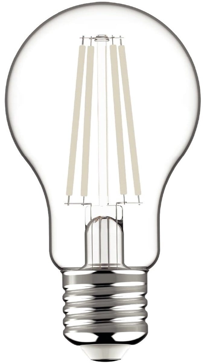 Avide E27 LED Filament Lamp 7W - 806lm - 4000K - Neutraal Wit - LED Globe A60 - Vervangt 60W Gloeilamp