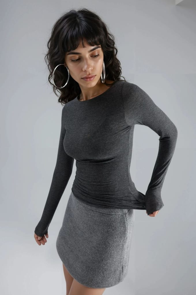 Slim Fit Boot Hals Blouse