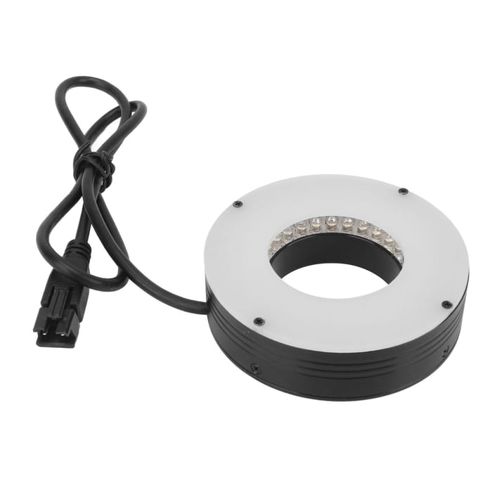 Microscoop LED Ringlicht Illuminator Verstelbare 90 Graden Hoek Lichtbron voor Industriële Binoculaire Stereo Microscoop