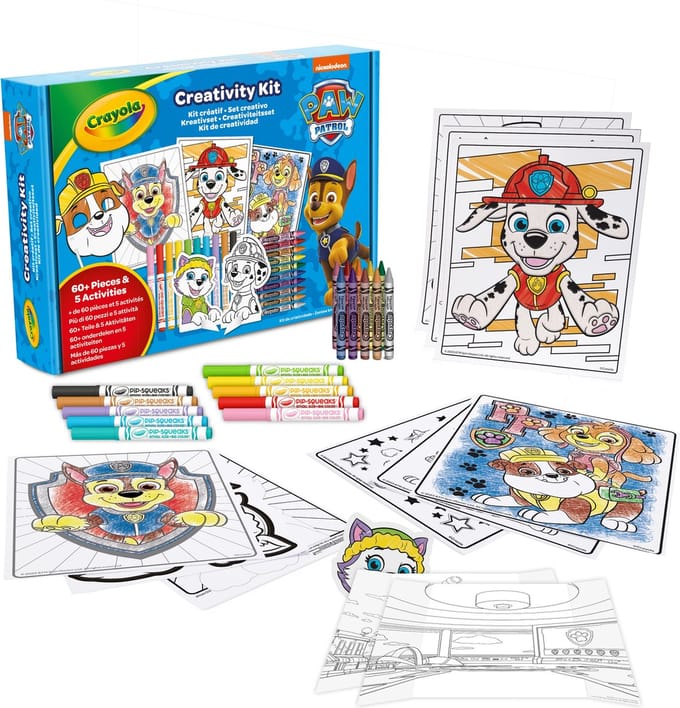 Crayola - Hobbypakket - Paw Patrol - Creatieve Set 5 Activiteiten
