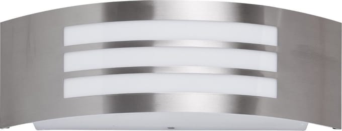 Rabalux - Buitenlamp / Wandlamp - Kleur: gesatineerd chroom