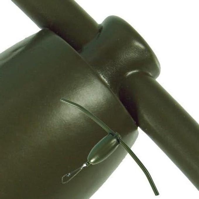 Onkruid hark - Wier verwijderaar - Gazon onderhoud - Massief metaal constructie - 15cm breed - Groen