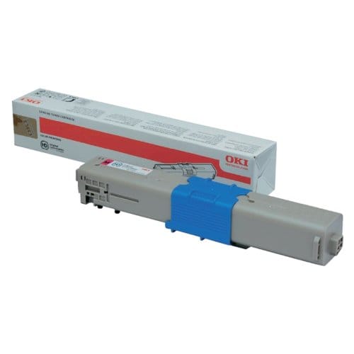 OKI Toner C301 C321 Origineel Single Magenta 1500 bladzijden 44973534