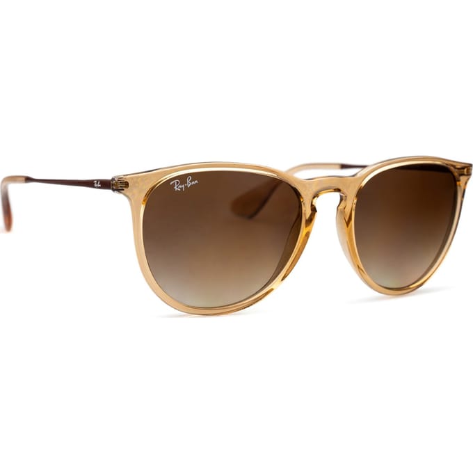 Ray-Ban Erika Transparent Light Brown Zonnebril  - BruinTransparant