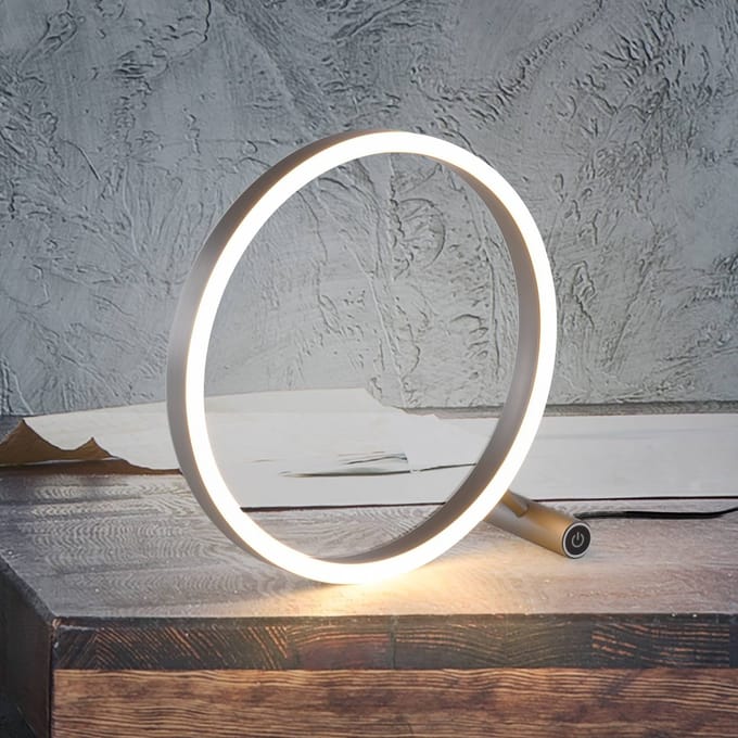 JUST LIGHT. GmbH LED tafellamp Ritus, aluminium